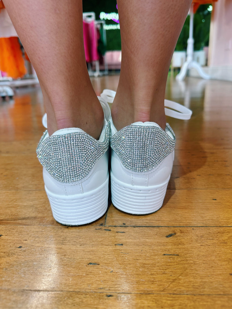 Ella Sneakers - Rhinestone