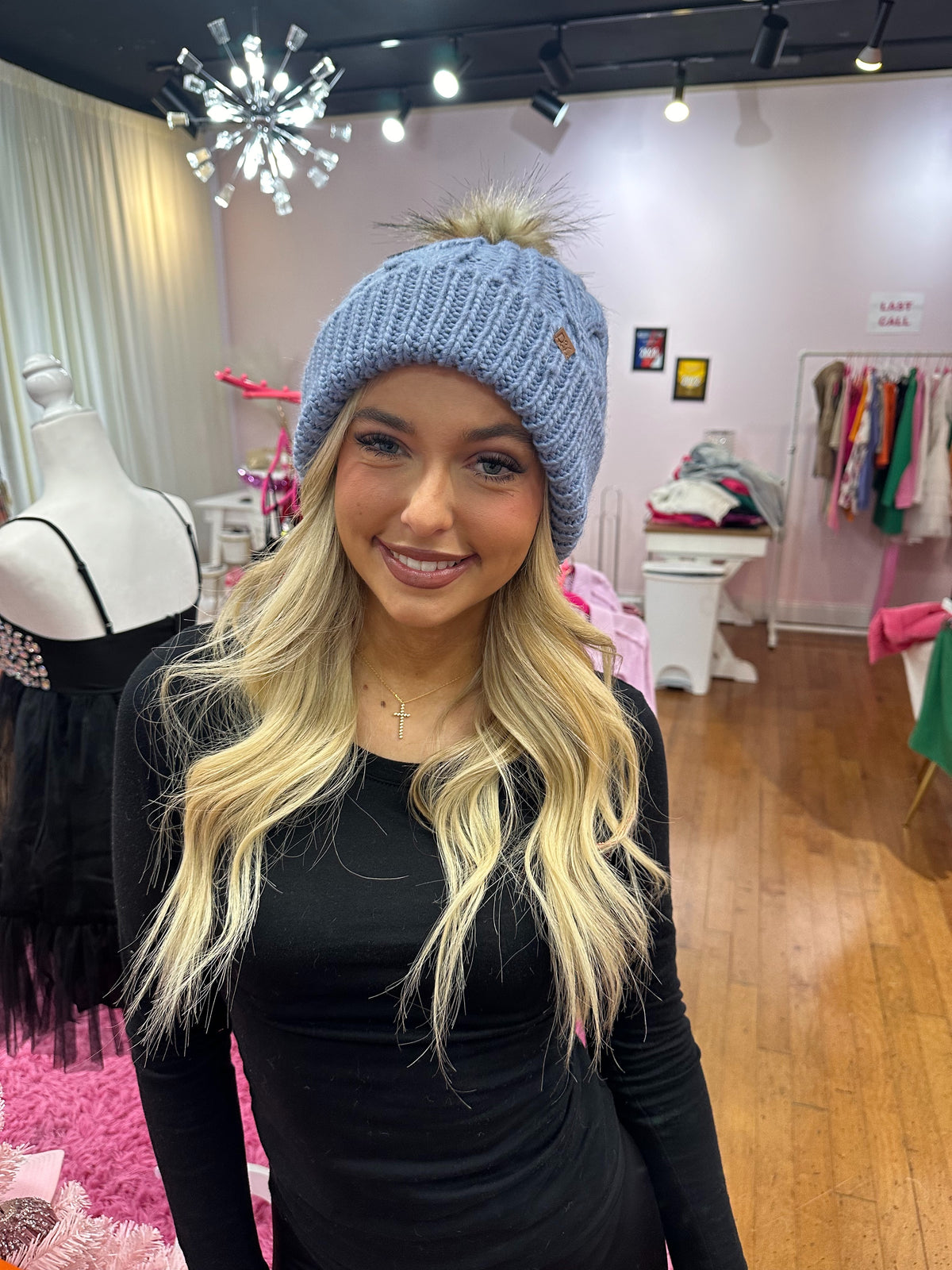 Arctic Chill Pom Beanie (5 colors)