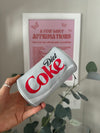 Diet Coke Canvas Coin Purse