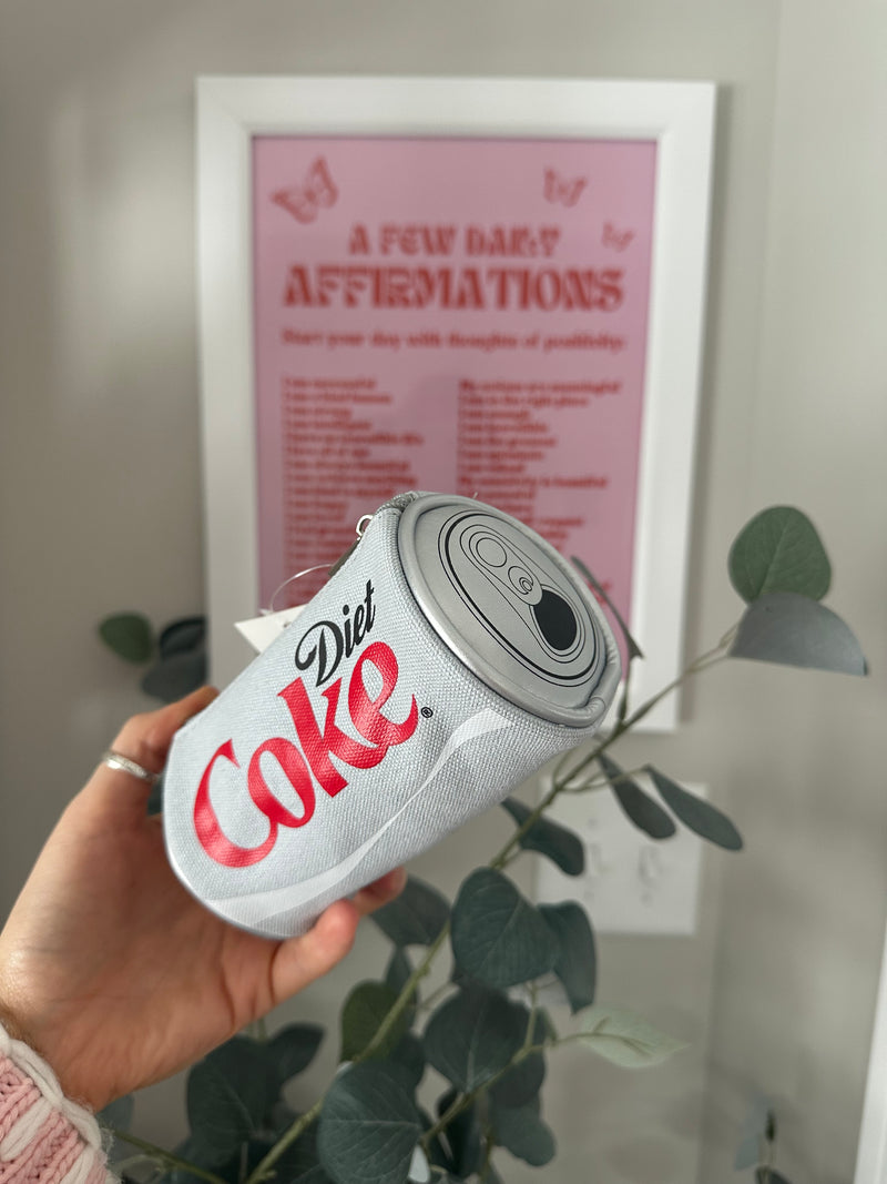 Diet Coke Canvas Coin Purse