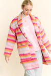 Standing Out Fuzzy Coat Jacket