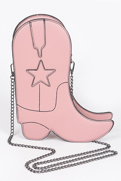 Cowboy Boot Crossbody Bag (5 colors)