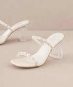 Mae Pearl Strap Heel