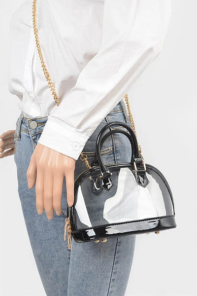 Top Handle Clear Purse