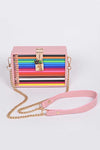 Color Pencil Box Clutch