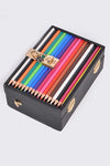 Color Pencil Box Clutch