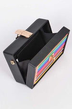 Color Pencil Box Clutch