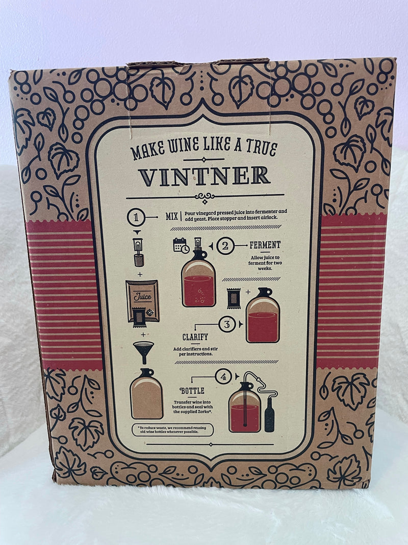 Last One- Make Your Own Wine Kit